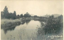 California Placer HW Photo 1920s PG&E RPPC Photo Postcard 22-5535