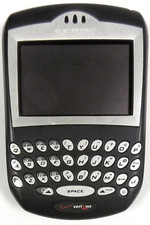 BlackBerry 7250 - Black and Silver  Verizon  Rare RIM Smartphone - READ