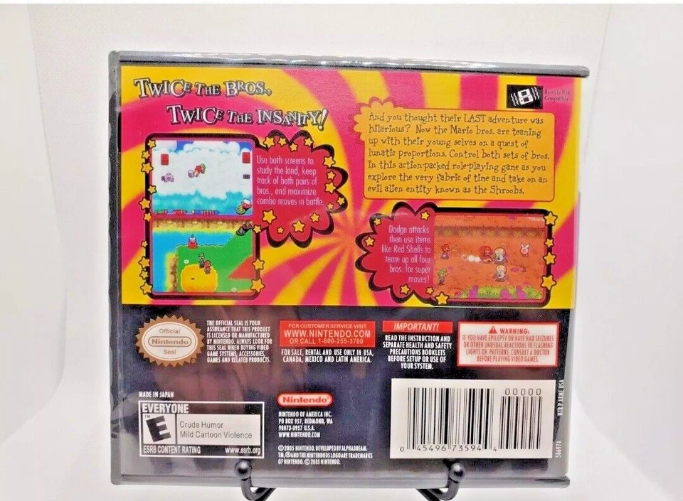 Mario & Luigi : Partners In Time-Nintendo ds-Sealed - Image 2 of 4