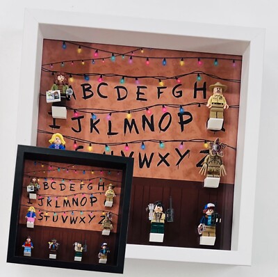 Vitrinenrahmen Case für LEGO  75810 Stranger Things The Upside Down 27cm 25cm