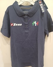 Zeus Relax women's polo shirt ITALIAN HOCKEY FEDERATION new size S Italy