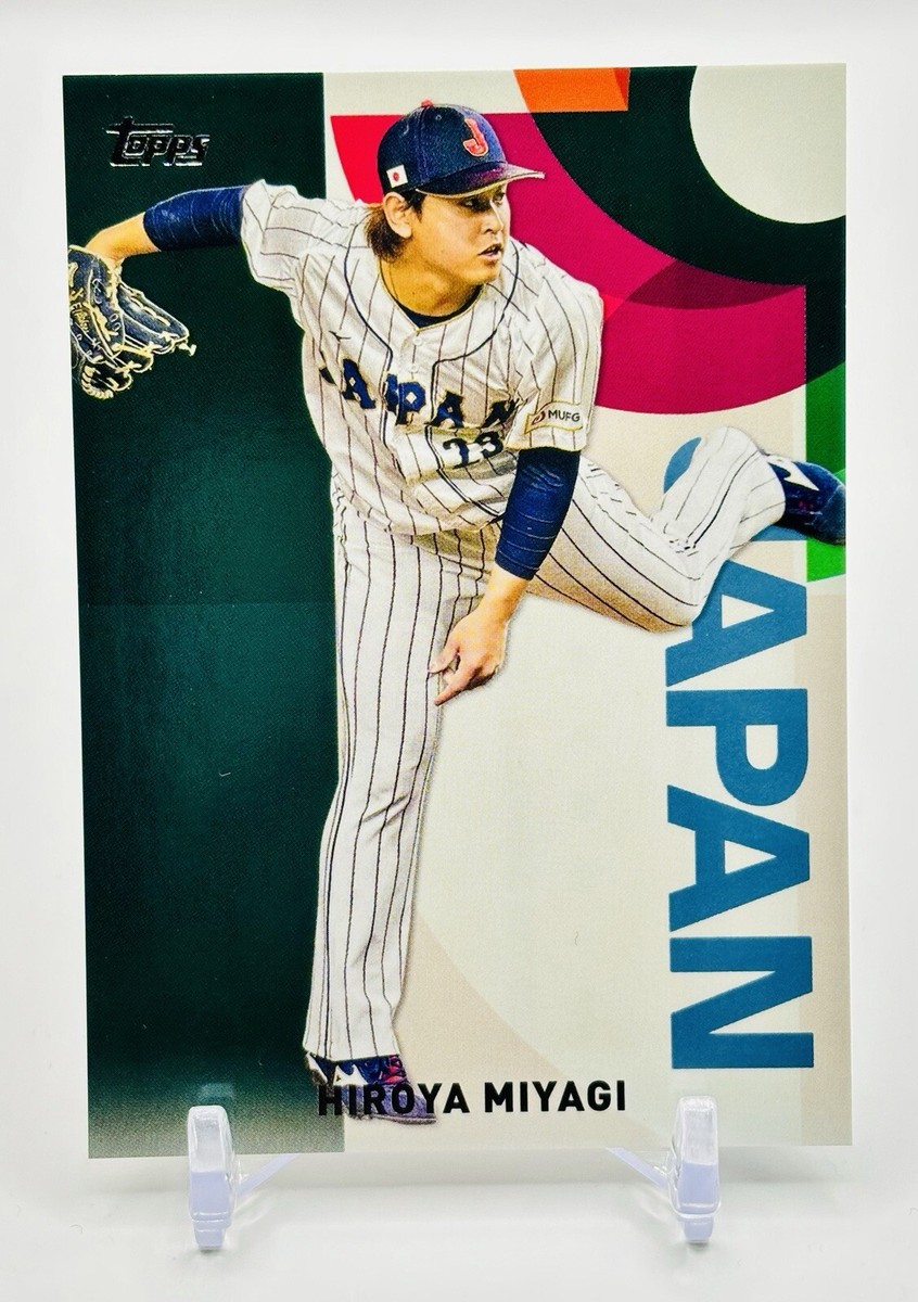 2023 Topps Japan Edition #WBC-19 Hiroya Miyagi WBC Japanese