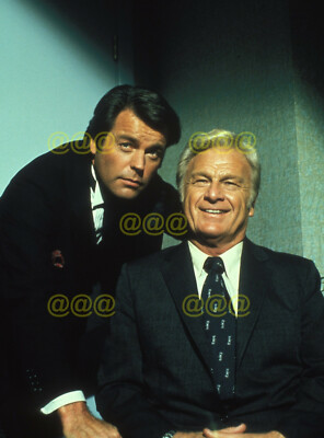 Foto - Robert Wagner & Eddie Albert Werbeportrait für TV-Serie ''Switch''