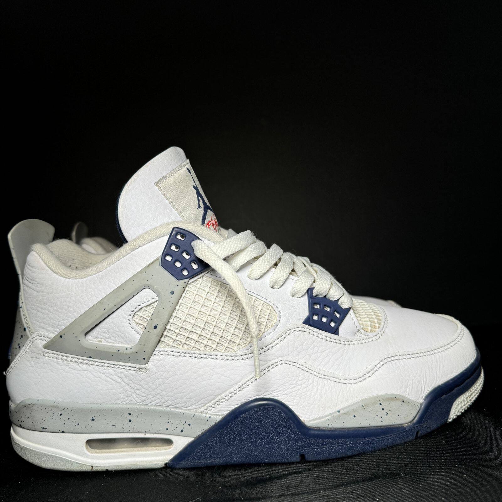 Size 11 - Nike Air Jordan 4 Retro Midnight Navy Men's Shoes - Ships Now