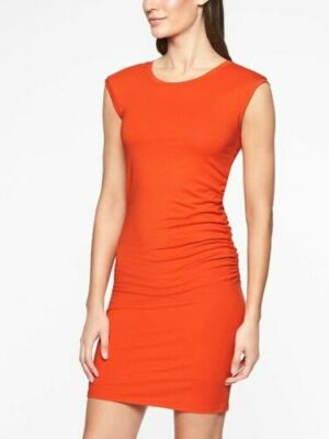 NWT Athleta Carefree Tee Dress On Fire  SIZE LP L P       #777101  T0707