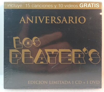 Los Players - Aniversario Edicion Limitada - 1 CD + 1 DVD Nuevo *722*