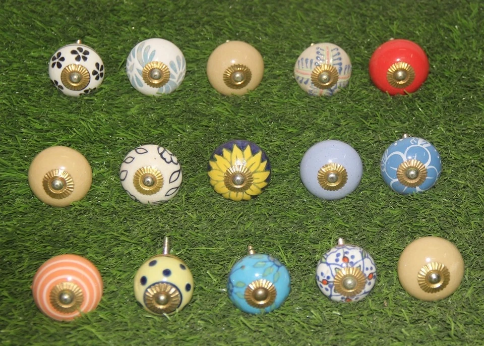 Door Knob, Door Handle, Home Decor, Antique Ceramic Door Knobs, Collectibles - Image 2 of 4