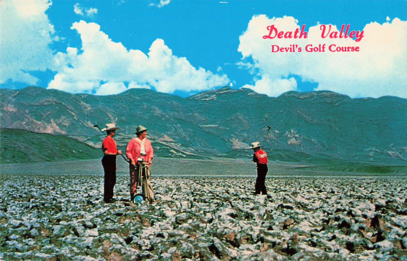 Death Valley Devils Golf Course FS-356 Furnace Creek Ranch S-12124L2-1 ...