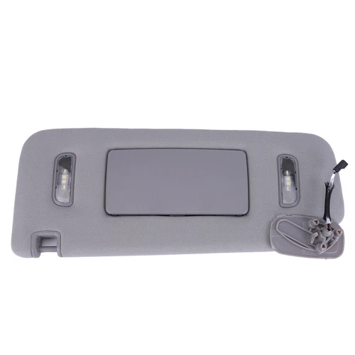 Gray Left Driver Side Sun Visor W/ Light Fits Chevrolet Suburban Tahoe 15-19 NEW - Foto 3 di 20