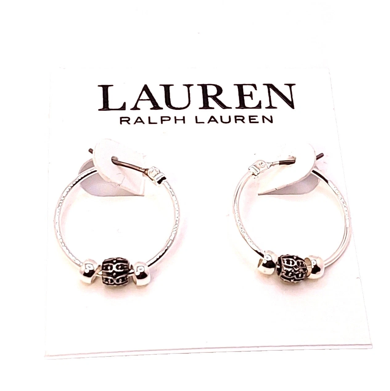 Pendientes de Moda Aro Chapado en Plata de belleza