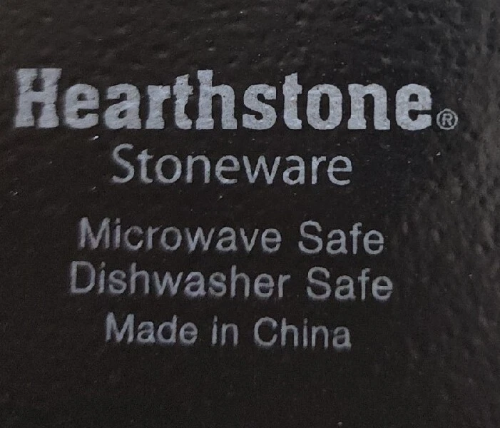 Corelle Hearthstone Stoneware Dinner Plate Brown & Black Trim 11.5" Large 1 Each - Image 4 of 4