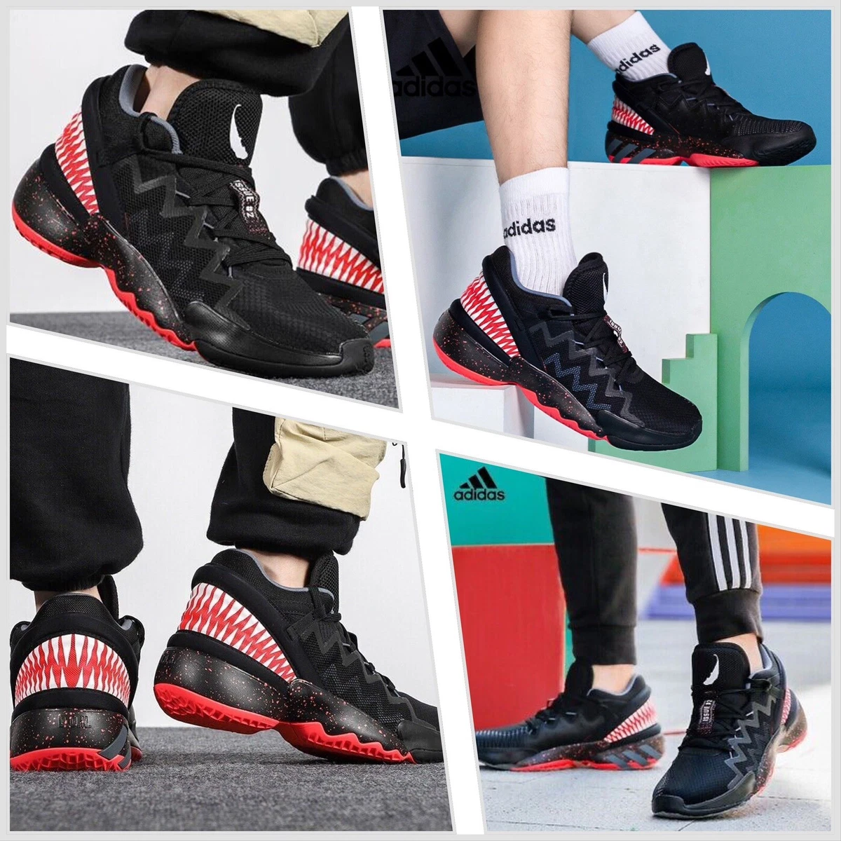 adidas D.O.N. Issue #2 x Marvel Venom - FW9038 for Sale