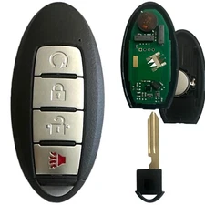 4 Button Proximity Smart Key Fits for Nissan KR5TXN3 S180144503 Kicks Remote Fob