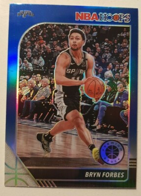 Panini 2019-20 Hoops Premium - Bryn Forbes #270 - Blue Prizm - San Antonio Spurs