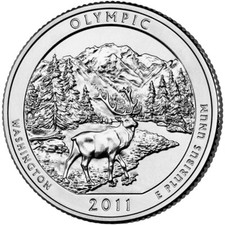 2011 P Olympic Park NP Quarter. ATB Series Uncirculated From US Mint roll.