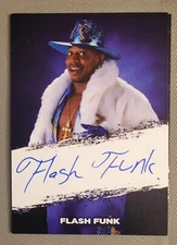 Flash Funk WWF wwe Auto Card Signed Wcw Ecw Autograph Wrestling 2 Cold Scorpio 