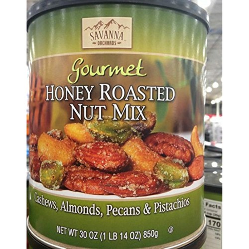 Buy Savanna Orchards honey roasted nut mix 30 oz (pack of 6) Online at