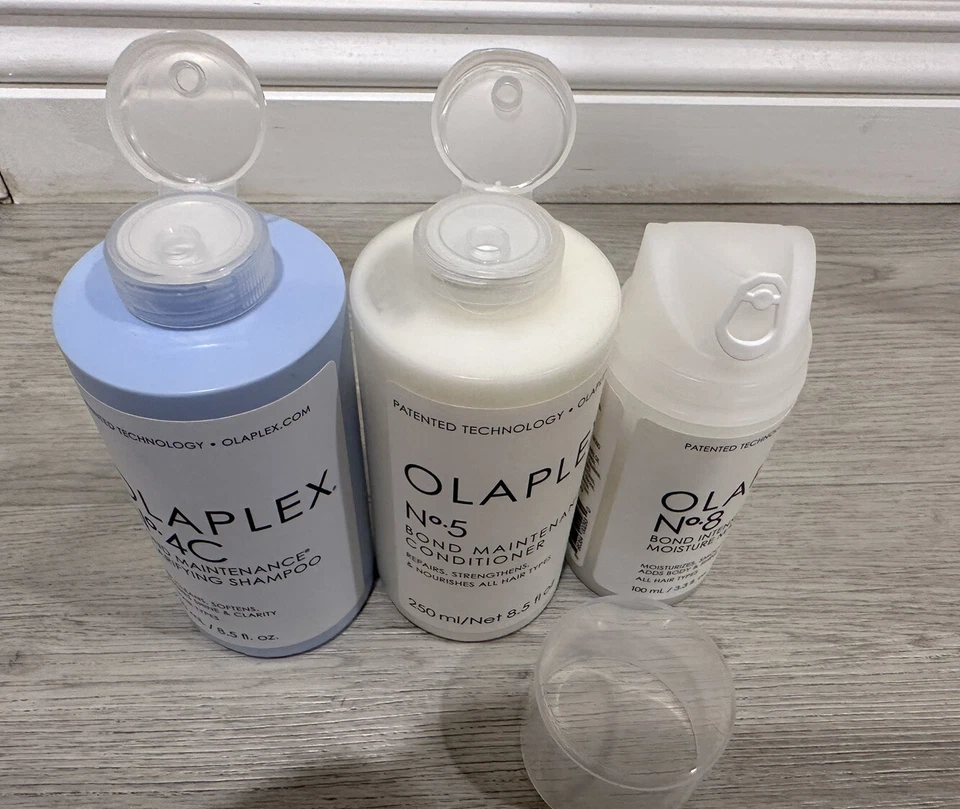 Olaplex Juego De 3 N.4C+5+8 Con Precintado + Auténtico + ¡Envío Gratis! Foto 2 de 2