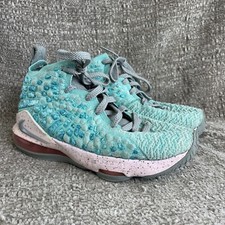Nike LeBron James 17 SOUTH BEACH BQ5594-444 GS Size 4Y