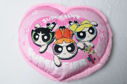 The Powerpuff Girls X Shein Super Cute Super Fierce Pillow JL3 Pink 18.5inX18in - Picture 1 of 3