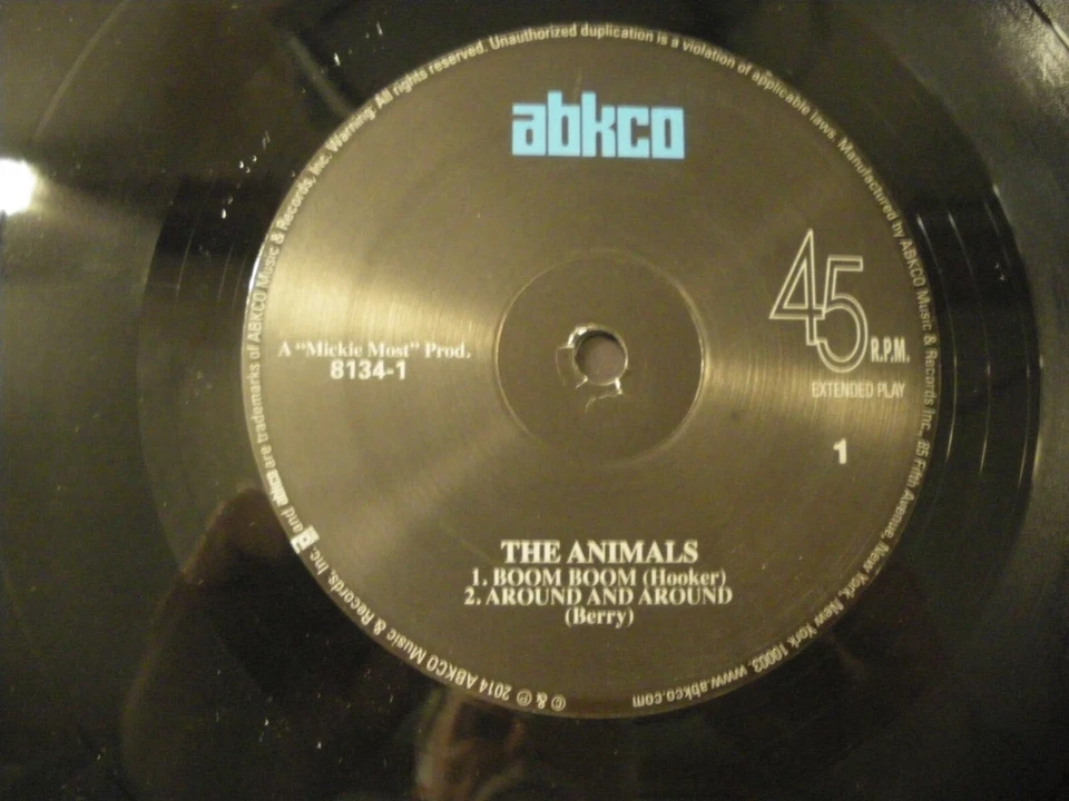 10" EP The Animals 2014 ABKCO RSD Mono Limited Edition shrink Foto 3 de 4