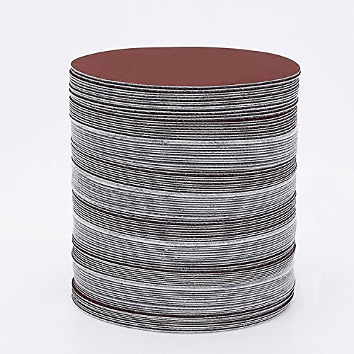 30 Disques Abrasifs 150mm (6") - Grits 80 à 320 - Pour Ponceuse - Papier De Verre Flocké