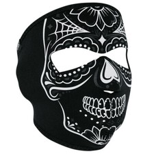 Zan  Full Mask Neoprene Calavera Glow in the ...