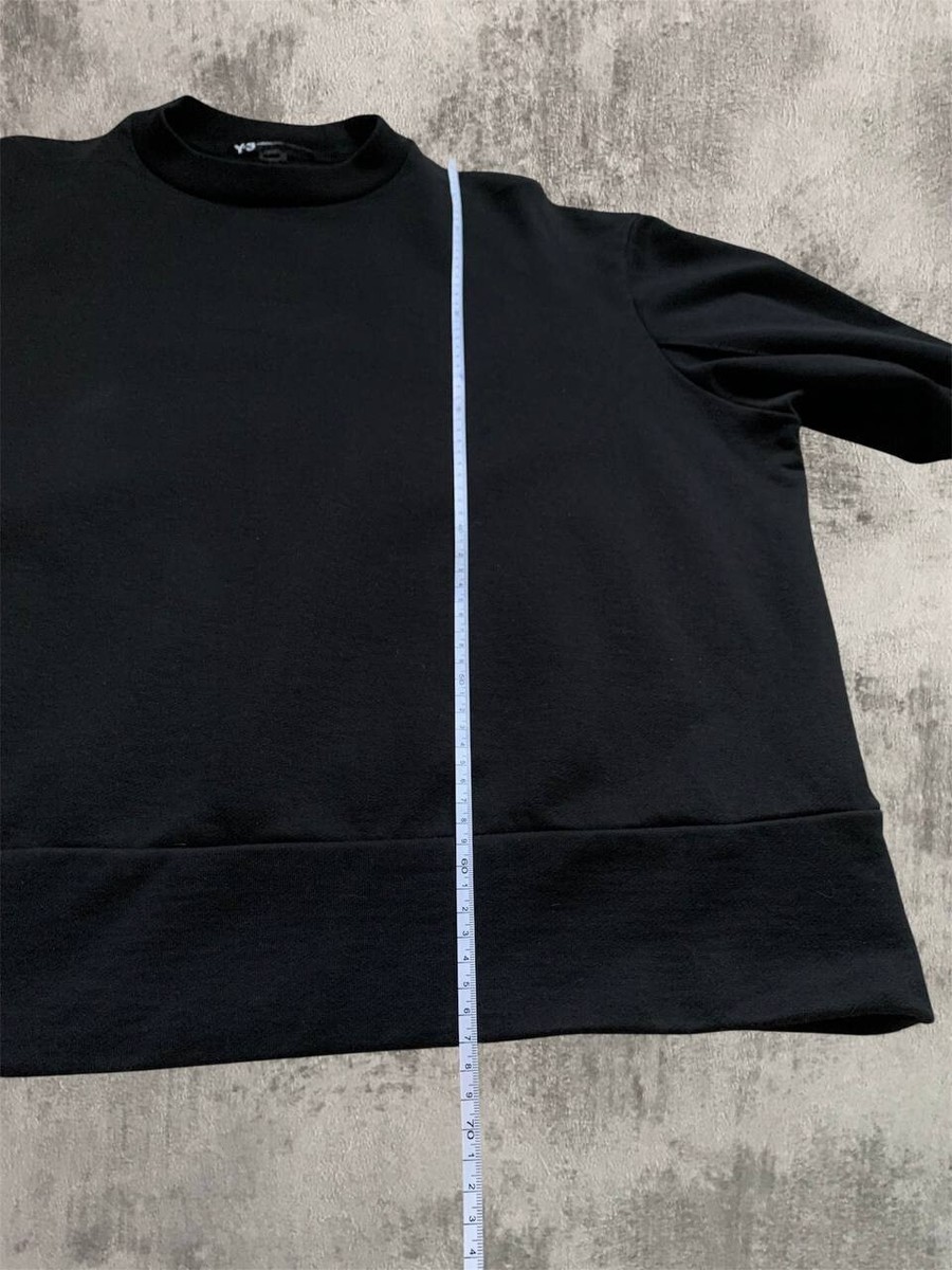 Adidas Y-3 Yohji Yamamoto Men Size M Signature Graphic Crew