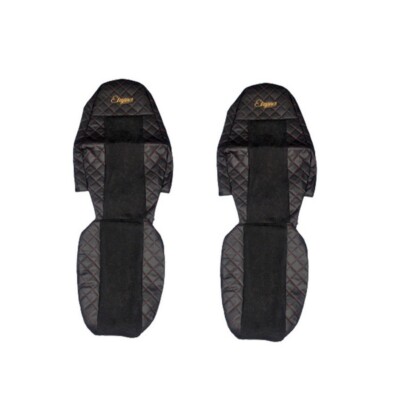 Coprisedili Eco-pelle Per Camion SCANIA R - Set 1+1, Colore Rosso, Conducente E Passeggero - Foto 6