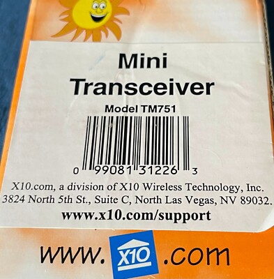X10 16 Channel Wireless Transceiver X10 Wireless Base Transceiver Module (RR501 X10 Pro