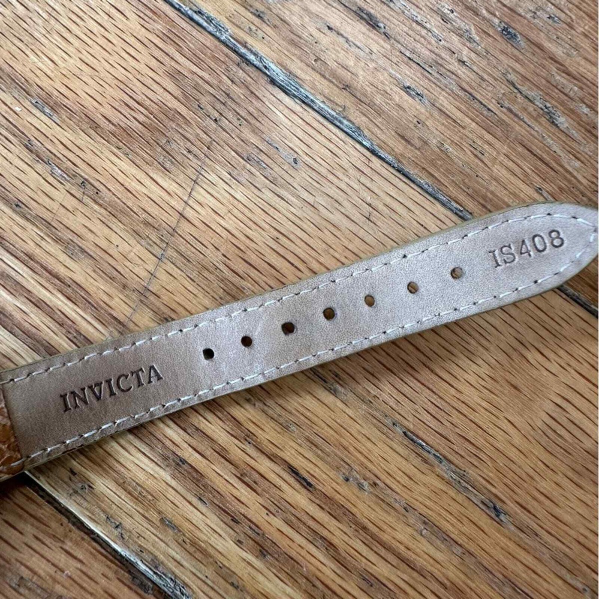 Invicta Diamond Bezel Model 2260 Copper Head Snakeskin Watch *UNTESTED* Invicta Elite Diamond Men main image 2