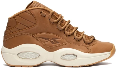 Reebok x SNS Question MID | Schuhe Basketball / brown - classic white Gr. 47 ##