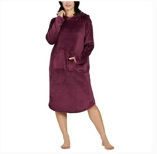 32 Degrees Heat Women's Cozy Plush Hooded Sleep Lounger Colors! NR