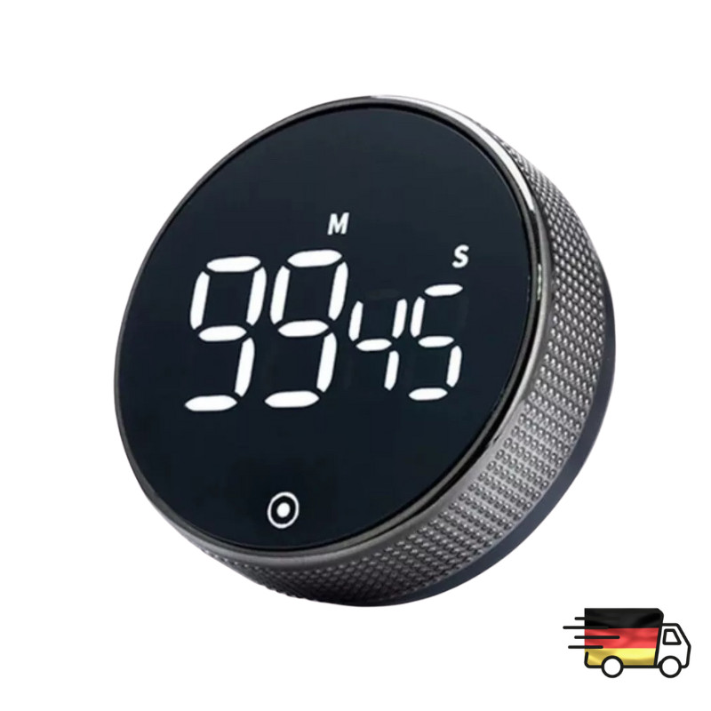 Digitaler Kurzzeitmesser Magnetischer Küchentimer Eieruhr LCD Stoppuhr Grillen