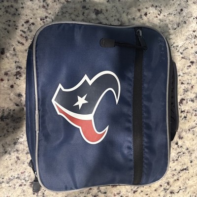 Houston Texans Lunch Bag Insulated Portable Zippered NFL Official Merch