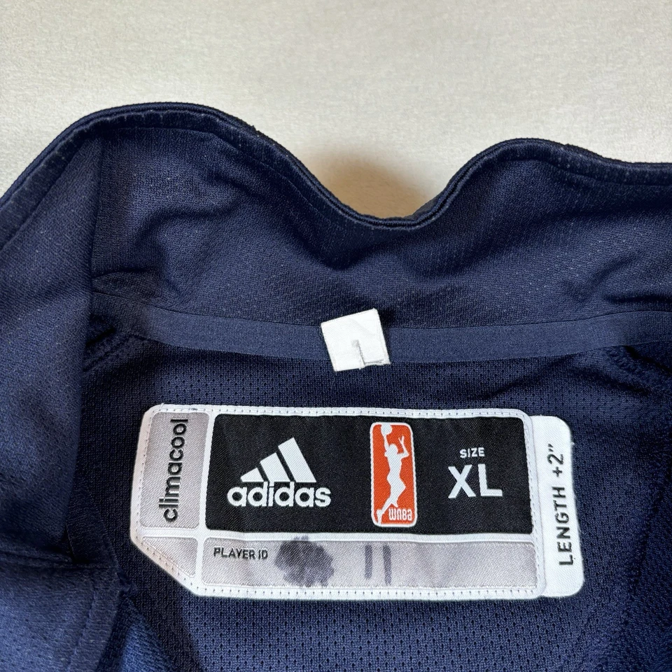 Chaqueta de Pista Adidas Indiana Fever Calentamiento WNBA XL Emitida por el Jugador Brianna Turner Foto 2 de 4