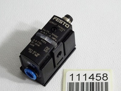 Festo Drucksensor 529027 SDE5-B2-NF-Q6-V-M8 R-R-FTO-KC-2018-1036