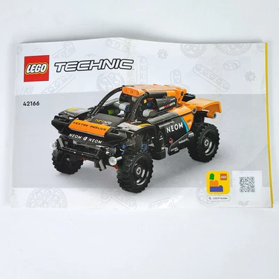 Lego Technic 42166 NEOM McLaren Extreme E Race Car Instruction Manual Only 2024 - Image 1 of 4