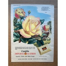 CUSSONS Reichsleder - Vintage MEMORABILIA - Original Reklame von 1957 - gre