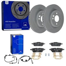 ATE PowerDisc BREMSSCHEIBEN + BELÄGE VORNE passend für MINI R55 R56 R57 R58 R59