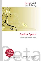 Lambert M. Surhone (U. A.) | Radon Space | Taschenbuch | Englisch (2026)