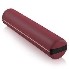 6" Massage Table Full Round Bolster Pillow Headrest Cushion - Burgundy