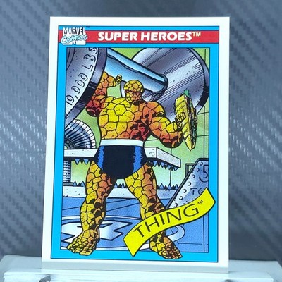 THE THING 1990 Marvel Impel Super Heroes #6