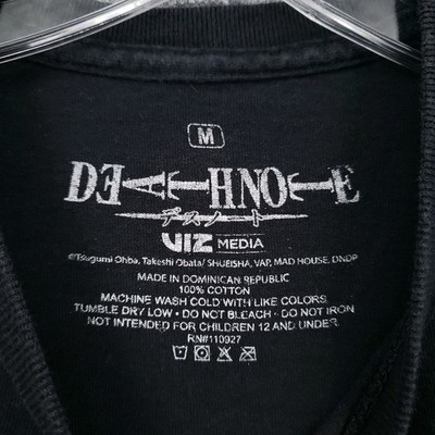 デスノート　death note Tシャツ　viz media ウィズメディア Death Note Misa Amane T Shirt Mens M Medium Black VIZ Media