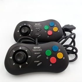 Neo Geo CD Console Front Loader 2 Controllers Game New Laser New Belt Japanese