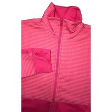 Adidas Climalite Women's M Pink 1/4 Zip Pullover Sweatshirt Running Lightweight