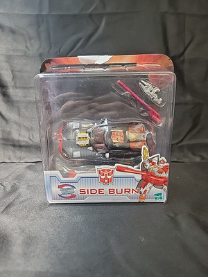 Transformers Universe 1.0 Sideburn 2004 Card Backing Missing, Complete