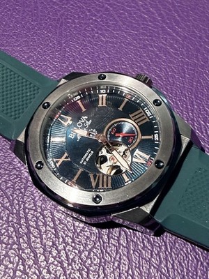 Bulova Marine Star 98A282 Herrenuhr   Automatikwerk   200m Wasserdicht