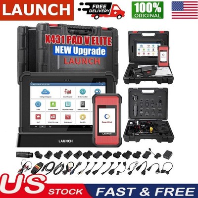 LAUNCH X431 PAD V PAD 5 Truck Car Diagnostic Scanner Tool Programming Key Coding
