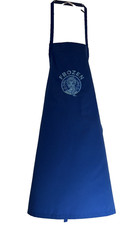 Kng Child's FROZEN Royal Blue 20X 23.5" Apron Blue Embroidered ELSA Emblem NWOT